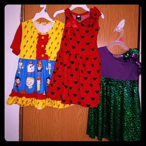 3 Disney inspired boutique dresses
